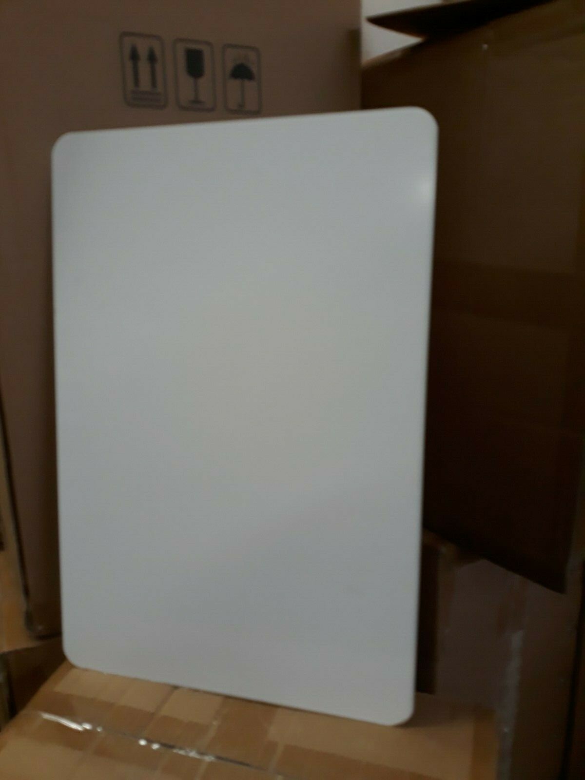 (4) White Aluminum Sign Blanks, 12 x 18 x 0.040, Double Sided, In/Outdoor