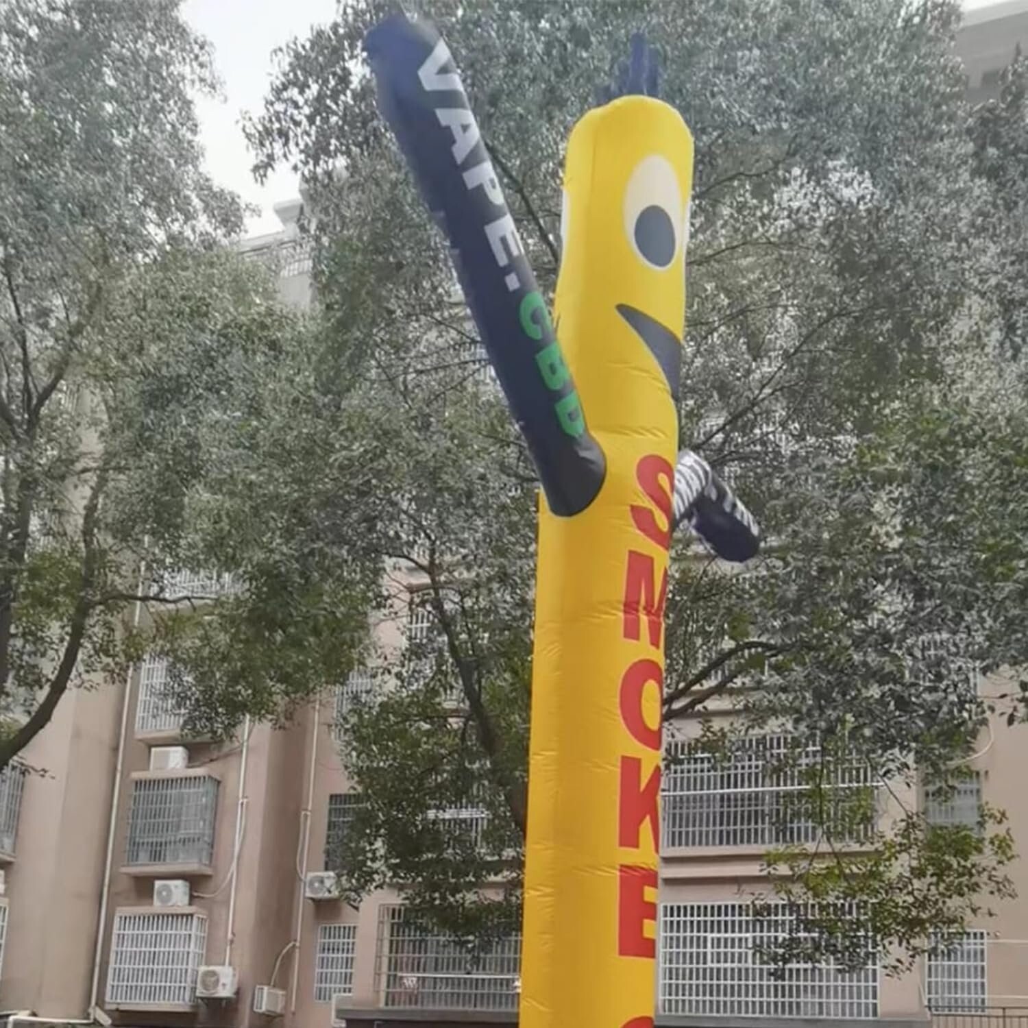 18ft Tall Smoke Shop Vape Air Inflatable Tubeman Dancers (Without Blower)