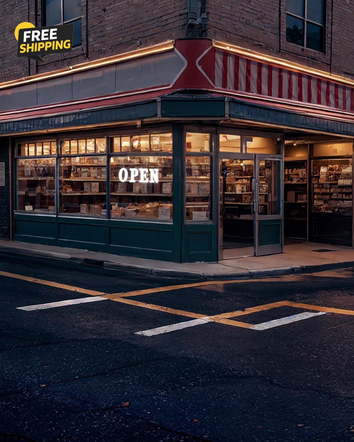 Open Signs for Business, 40&Prime;L X 14&Prime;W Inch Ultra Bright Large LED Open Signs