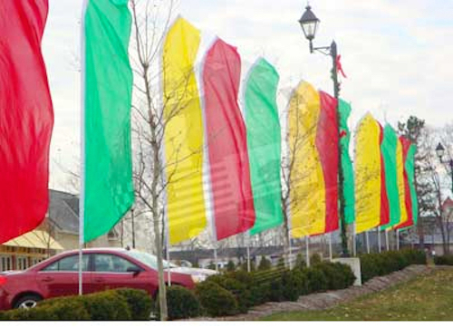 « ANY 5 » Super Flags 16&prime; ft swooper banner sale mix match you choose five