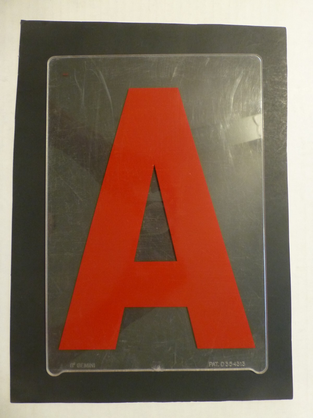 8&Prime; Plastic Marquee Letters and Numbers RED in Color Buy more and save! Flat ship