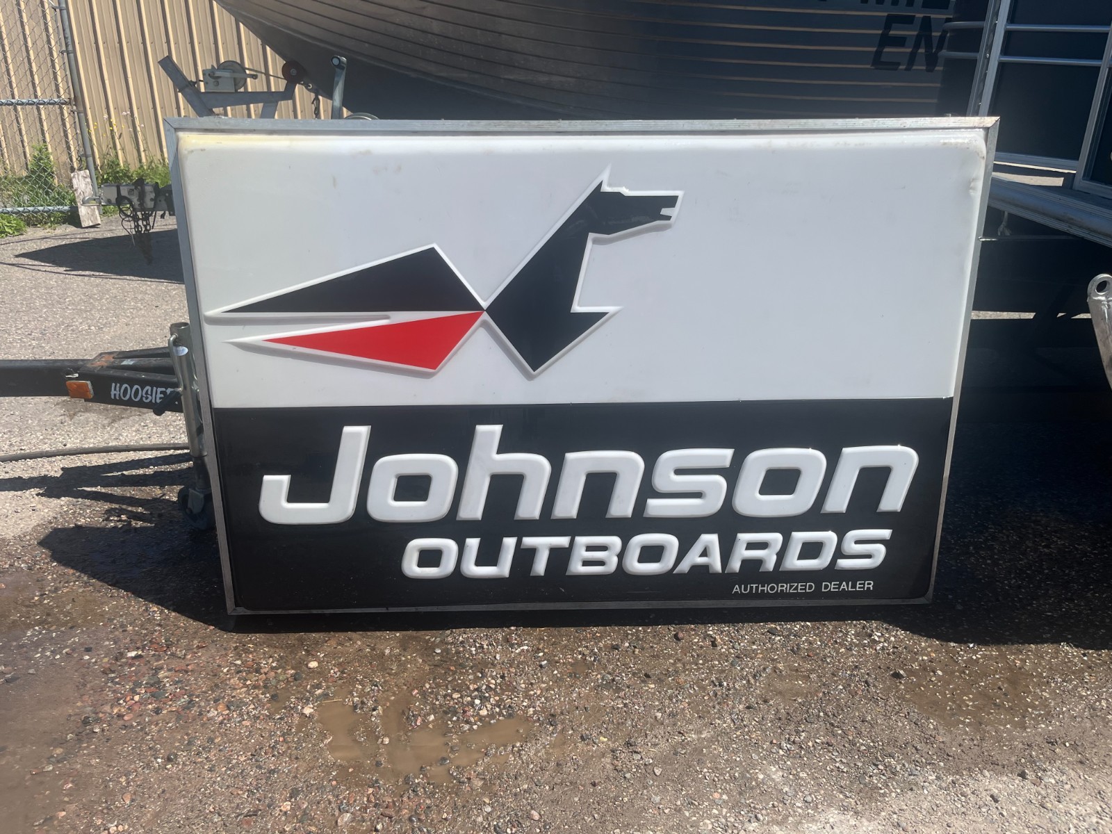 Johnson Outboards Large Dealer Signs 4&prime; X 6&prime; – 1&Prime;