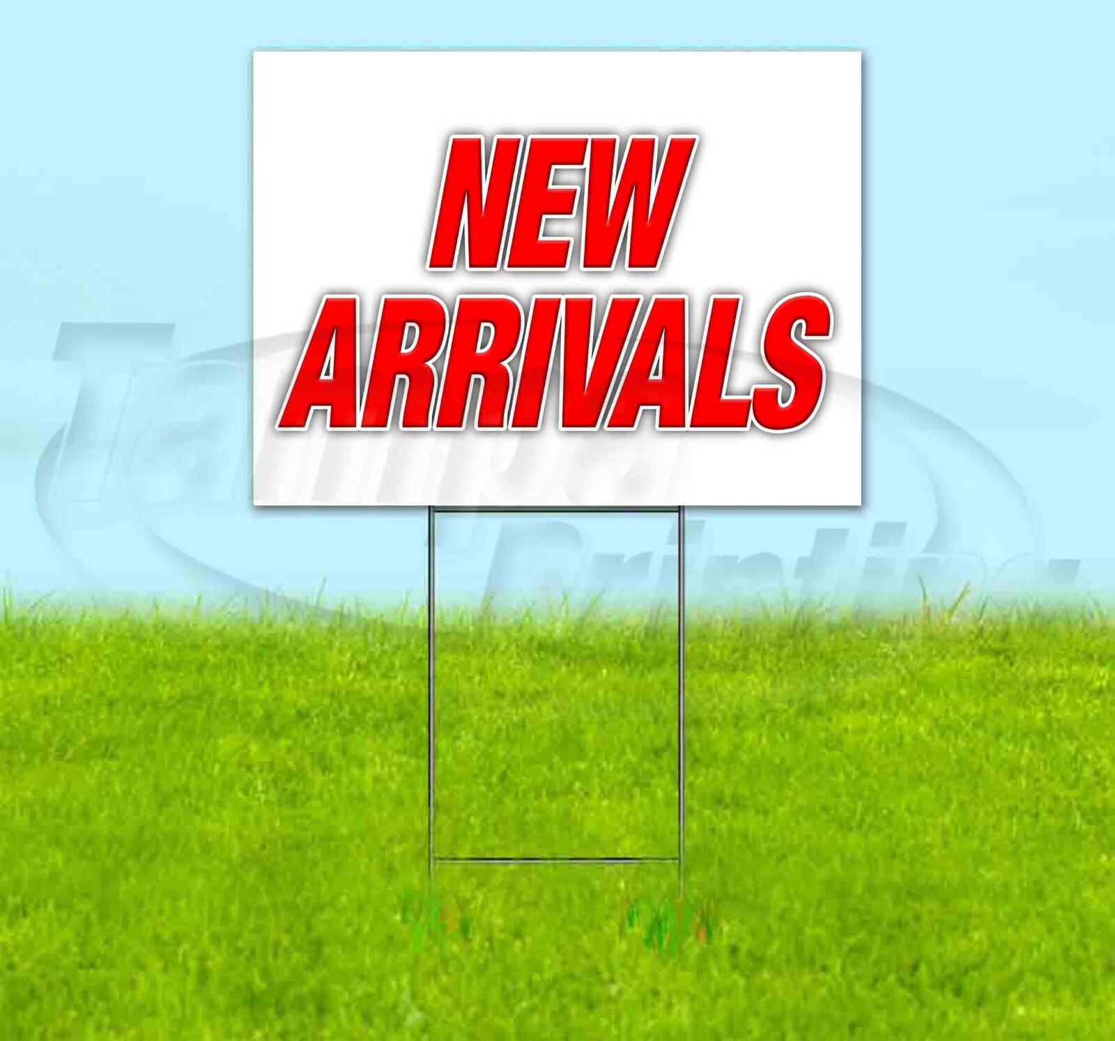 NEW ARRIVALS Yard Sign Corrugated Plastic Bandit Lawn Decorations USA