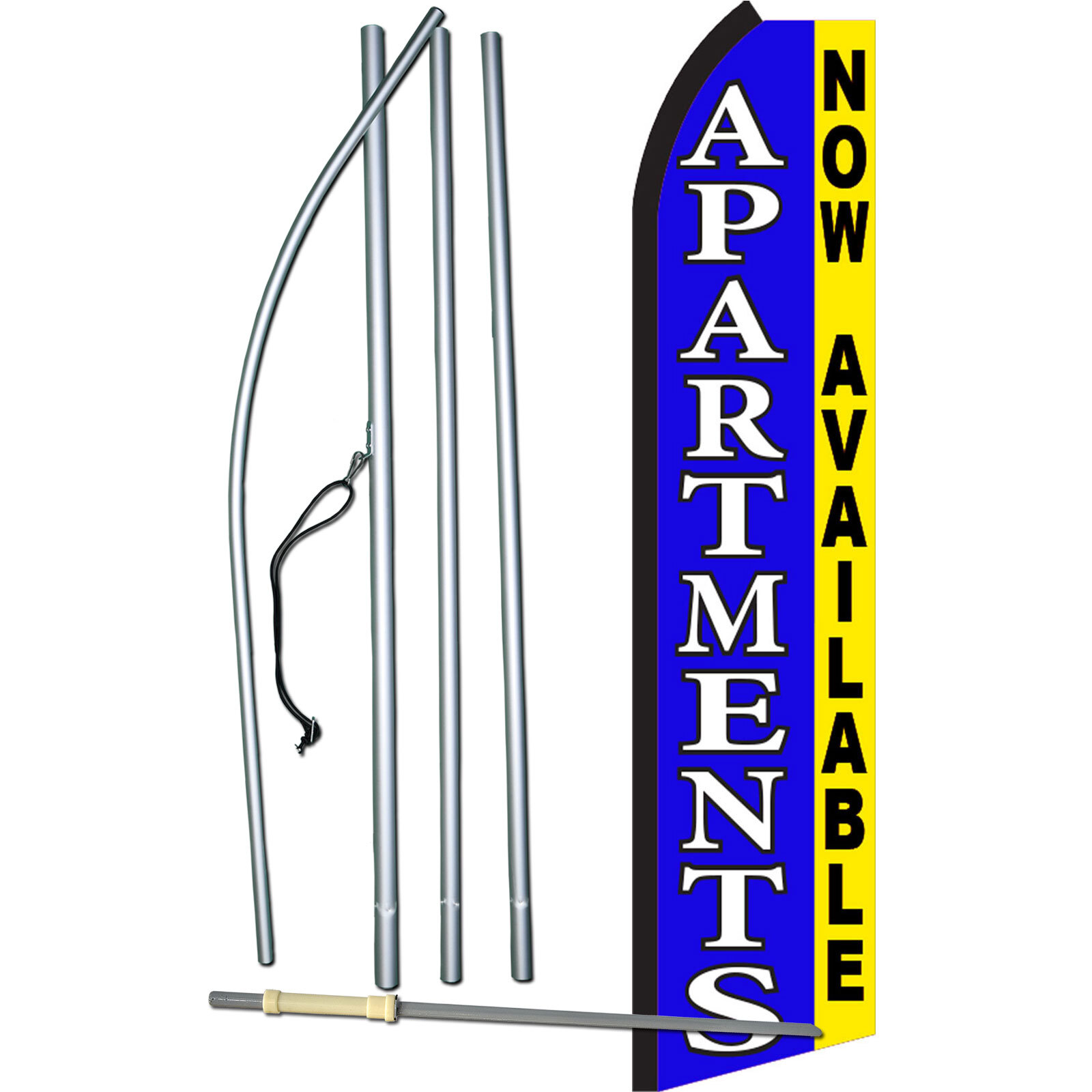 Apartments Now Swooper Flag Kit