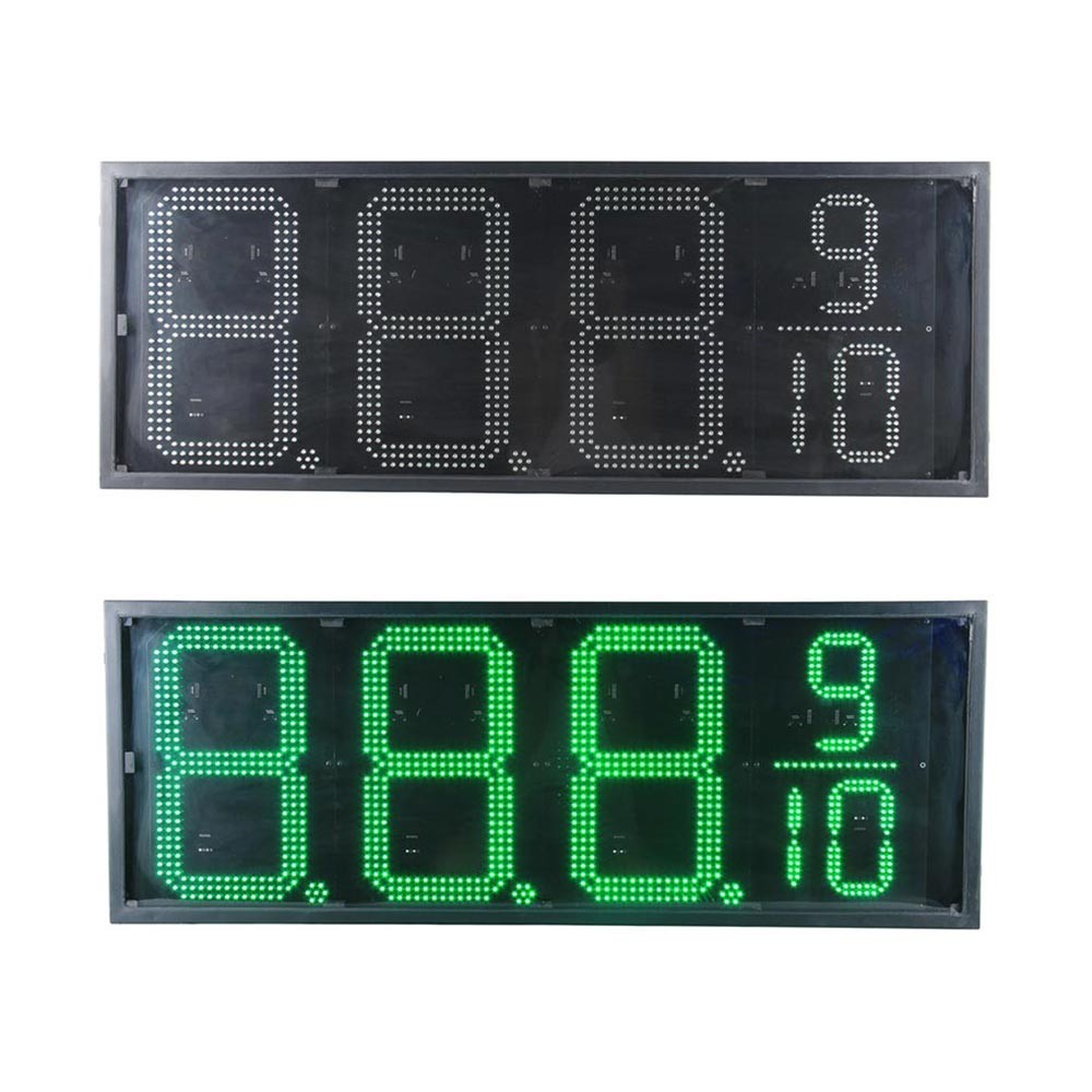 Multicolor 10&Prime; LED GAS STATION Electronic Fuel PRICE SIGN 88889
