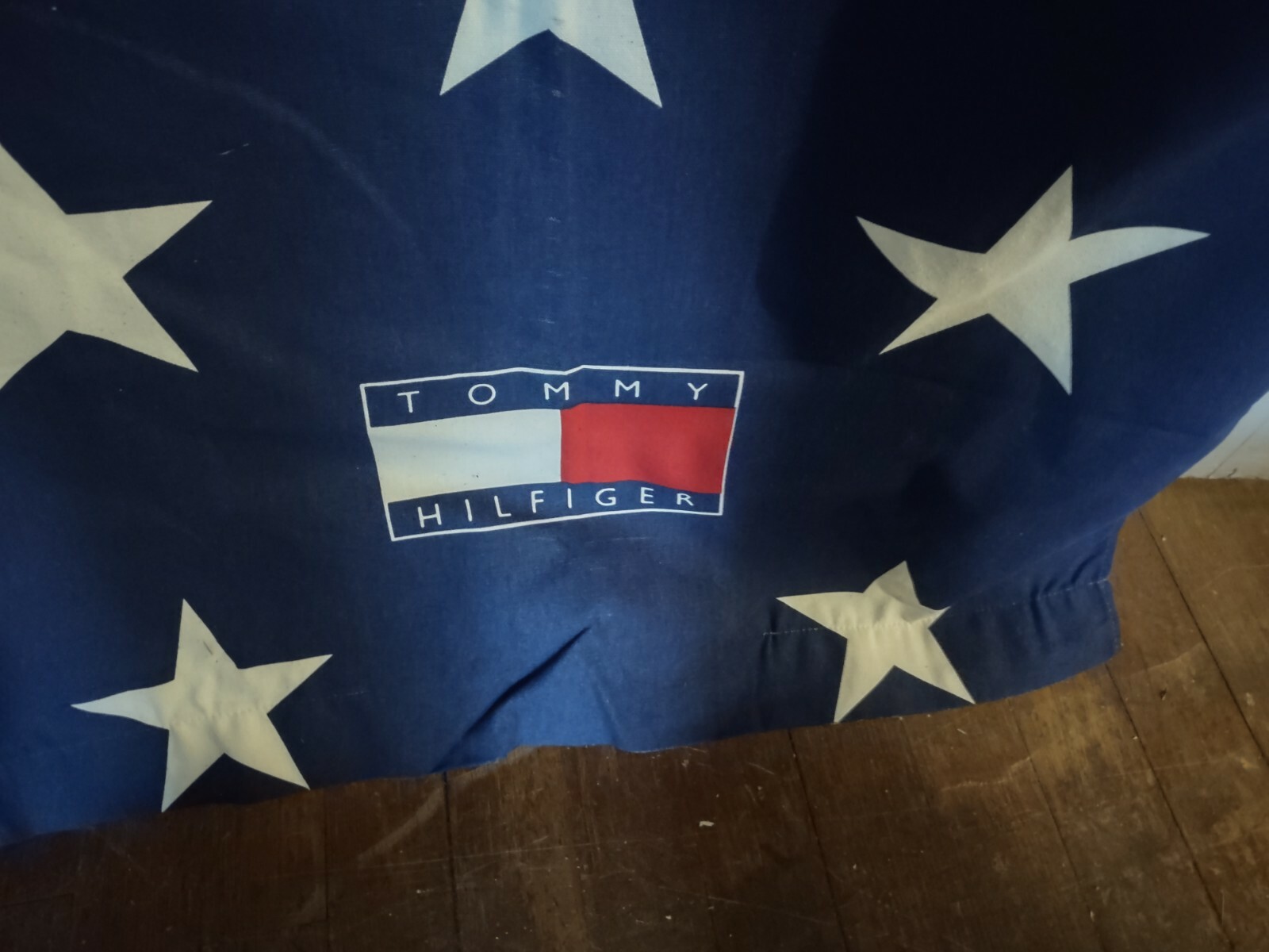 4 Vintage Tommy Hilfiger Advertising Cloth Banners Store Display 68&Prime; x24&Prime;