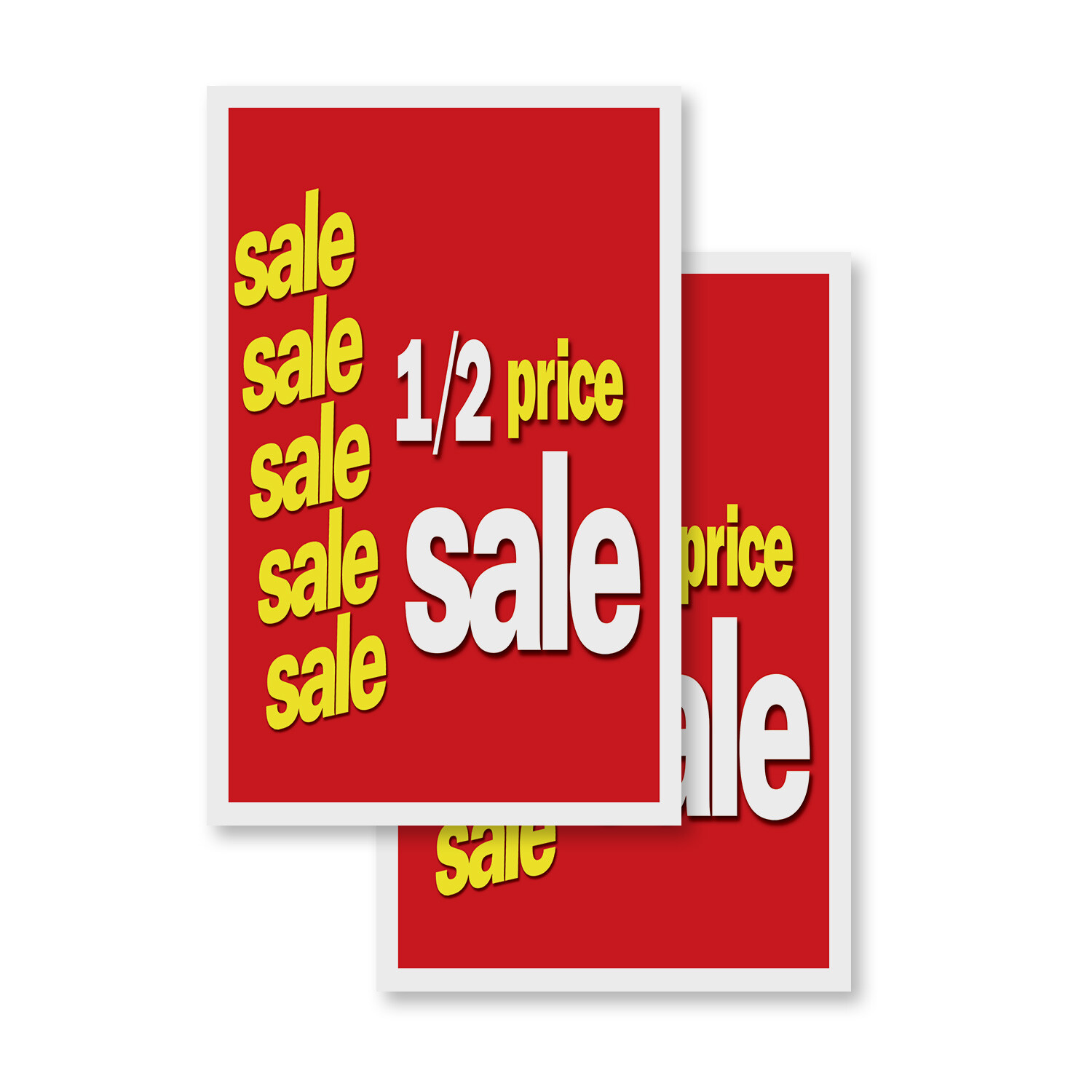 A-frame Sidewalk 1-2 Price 24&Prime; x 36&Prime; Double Sided A-Frame Sidewalk Sign