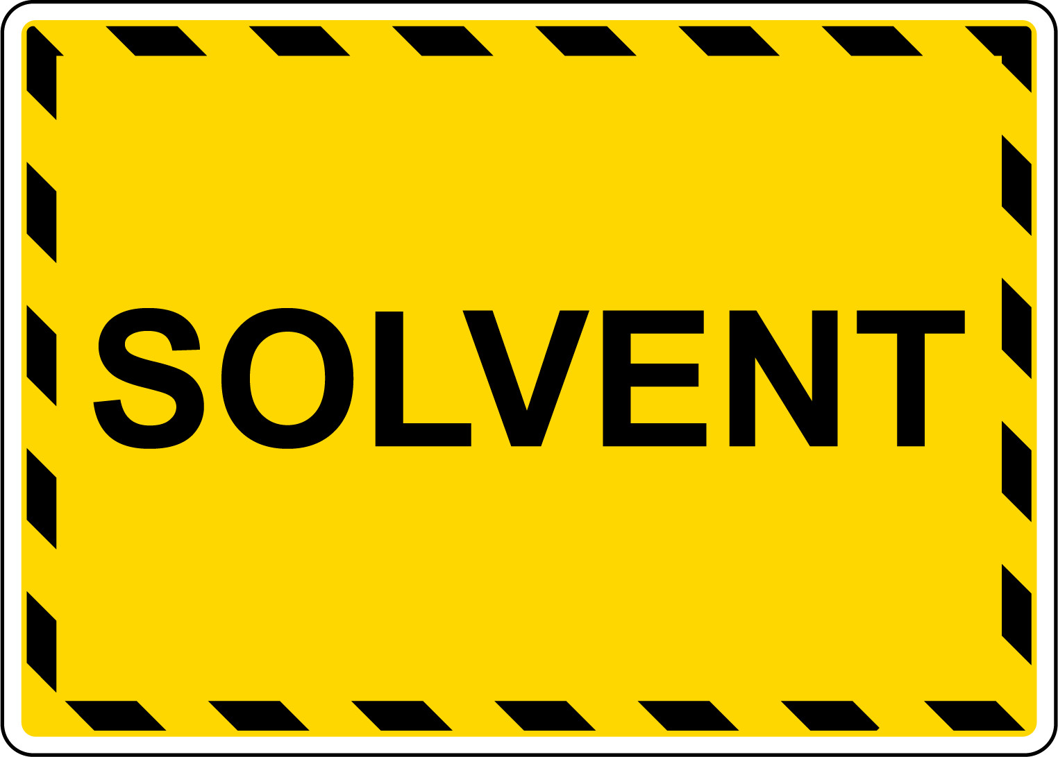 SOLVENT | Adhesive Vinyl Sign Decal