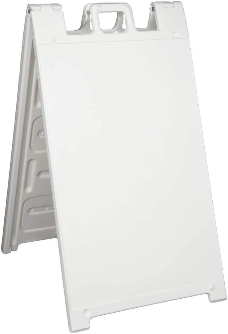 The Original Signicade Sign A-Frame 24&Prime;X36&Prime; Sign. Color: White