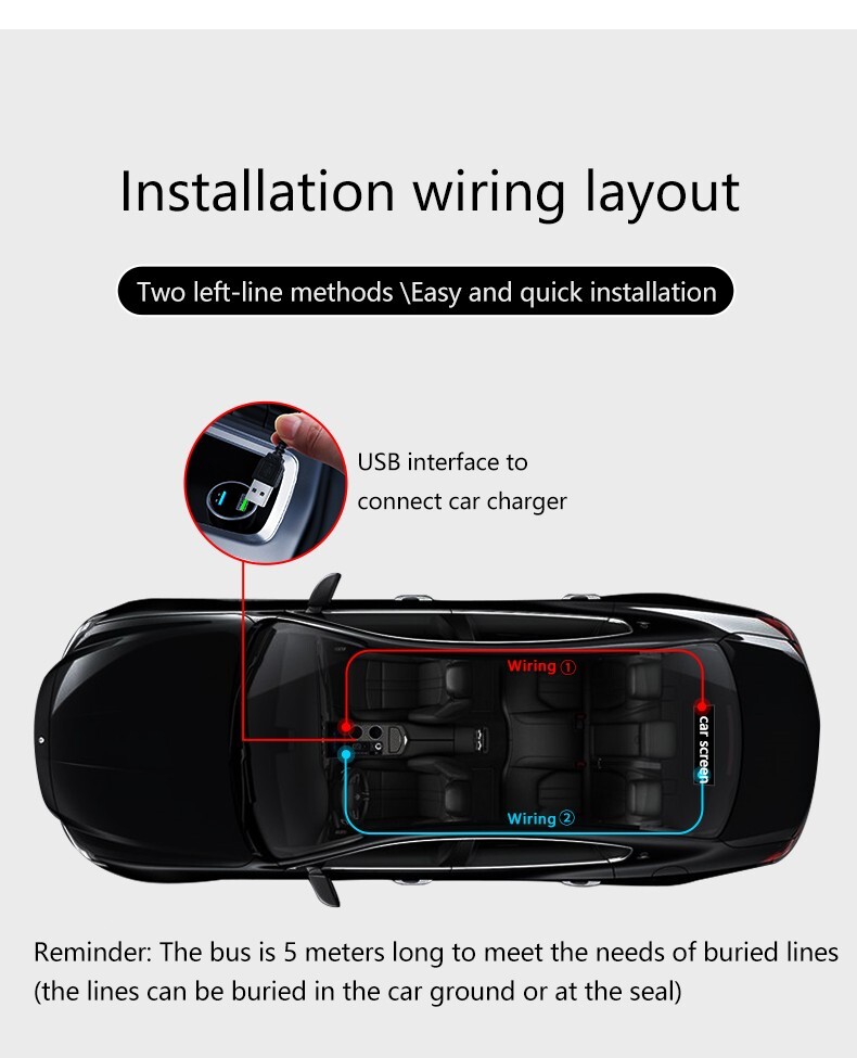 Car RGB LED Sign Scrolling Message Display Board Screen Programmable APP Control