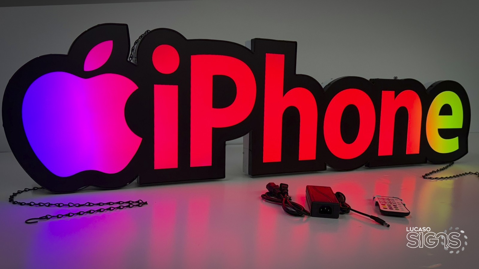 Custom Cloud LED Illuminated Logo Sign – Backlit Channel Letters, 4–20 sq ft