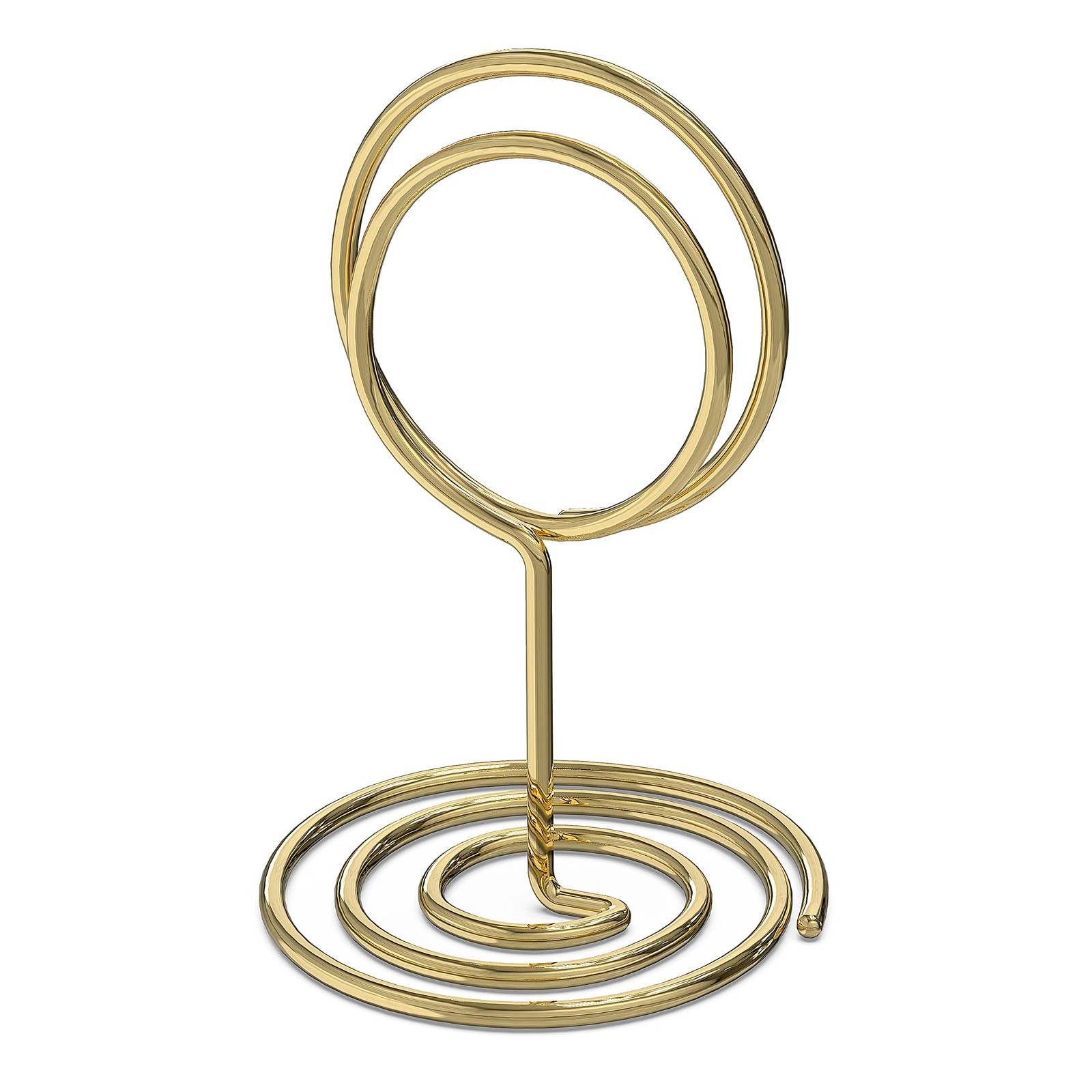 10 Pack Gold Table Number Holders for Signs – Photo Small,