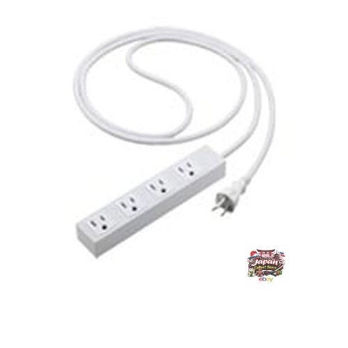 NEW Panasonic S-OA Power Strip Grounded 15A 4 Outlets Matte White 1m Cord with