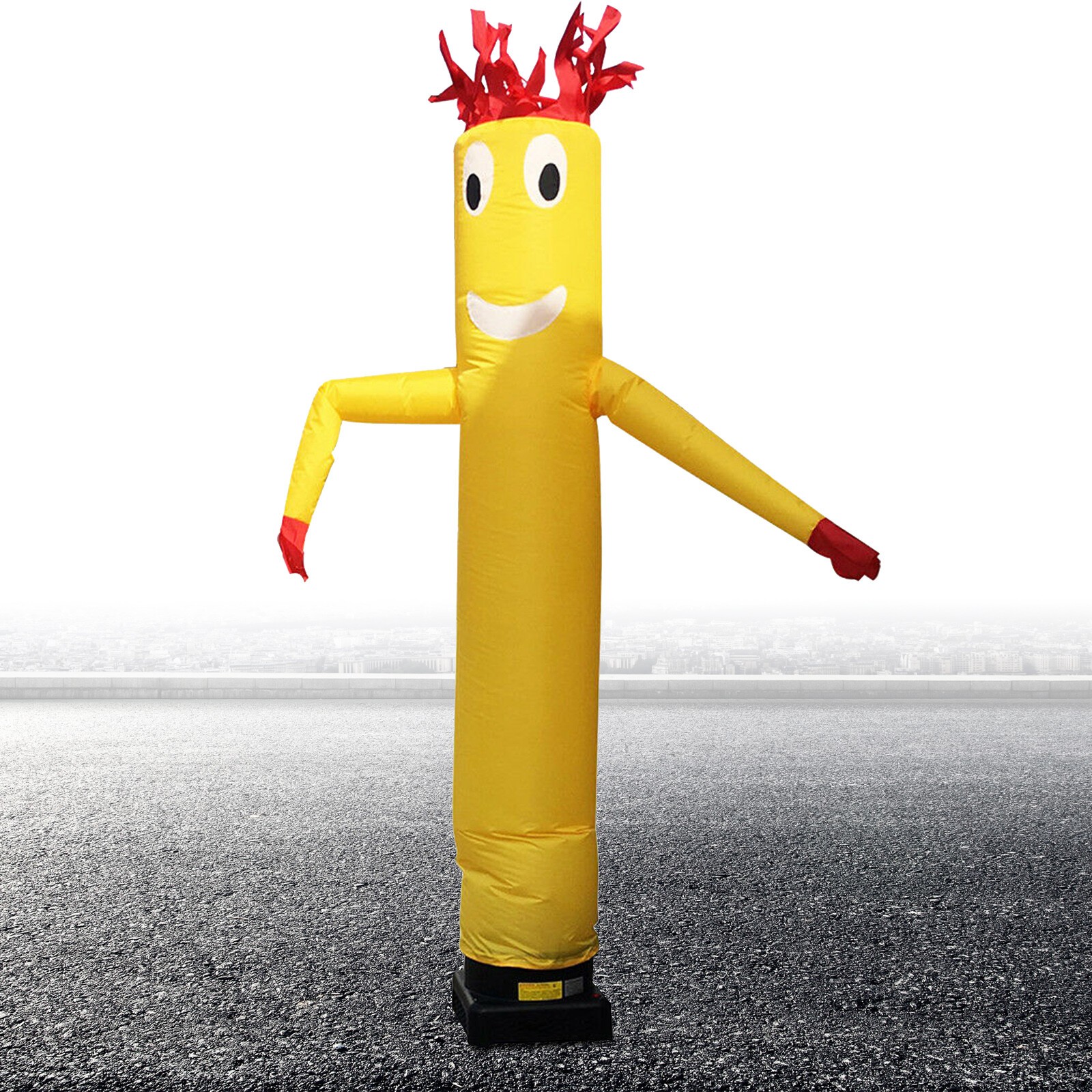 10ft Inflatable Wacky Waving Flailing Arms Tube Man Dancing Air Puppet, No Pump