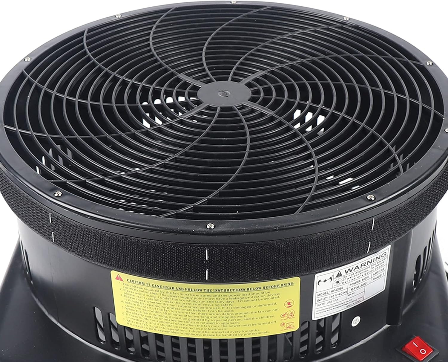 950W Inflatable Fly Guy Air Blower, 110V Outdoor Inflatable Balloon Fan Small Co