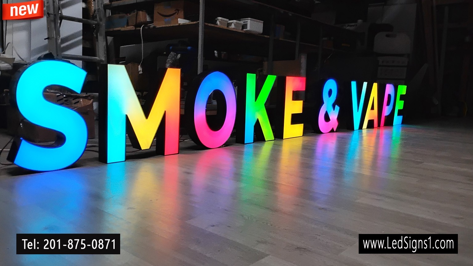 New Magic Color Changing RGB Channel Letter, 20 Inches ( Read Description )
