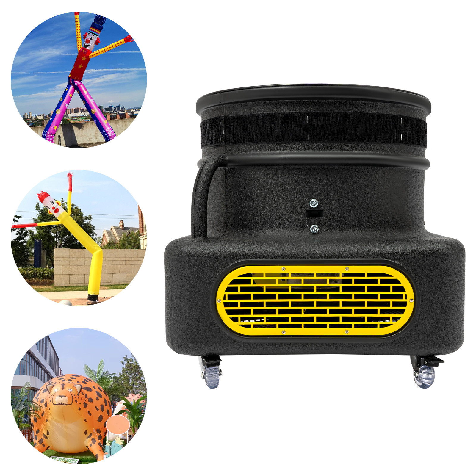 Commercial Air Blower Fan for Wacky Waving Inflatable Tube Man 1 HP