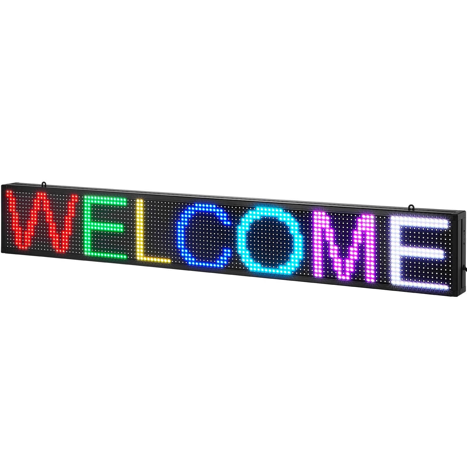 Uimoso 52&Prime;x8&Prime; Programmable LED Sign Scrolling Display Board P10 Full Color
