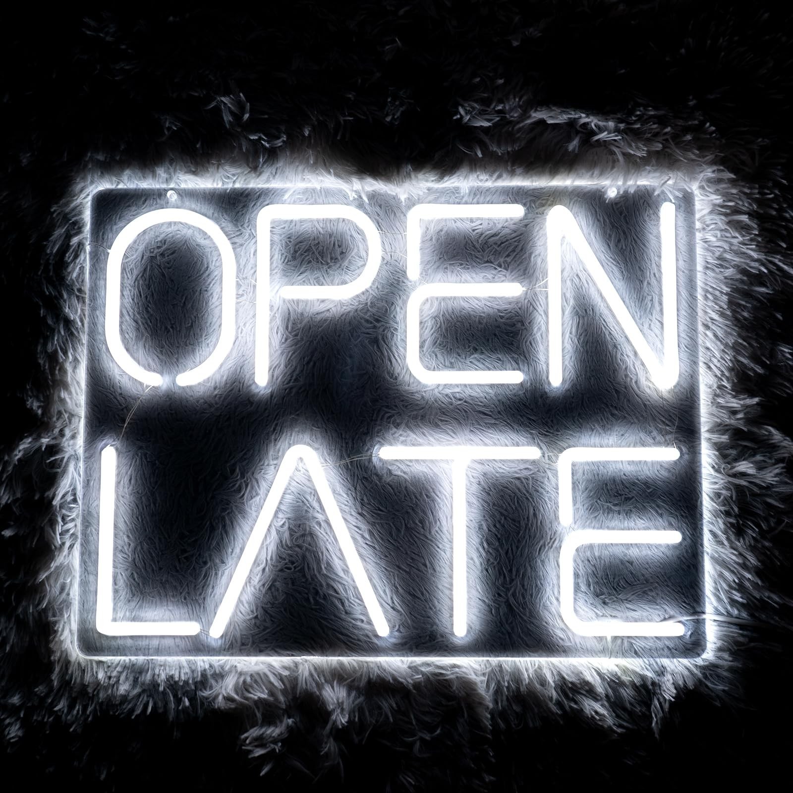 Open Late Neon Sign (17.2×13.3 ») Neon Open Sign Led Open Signs for Business …