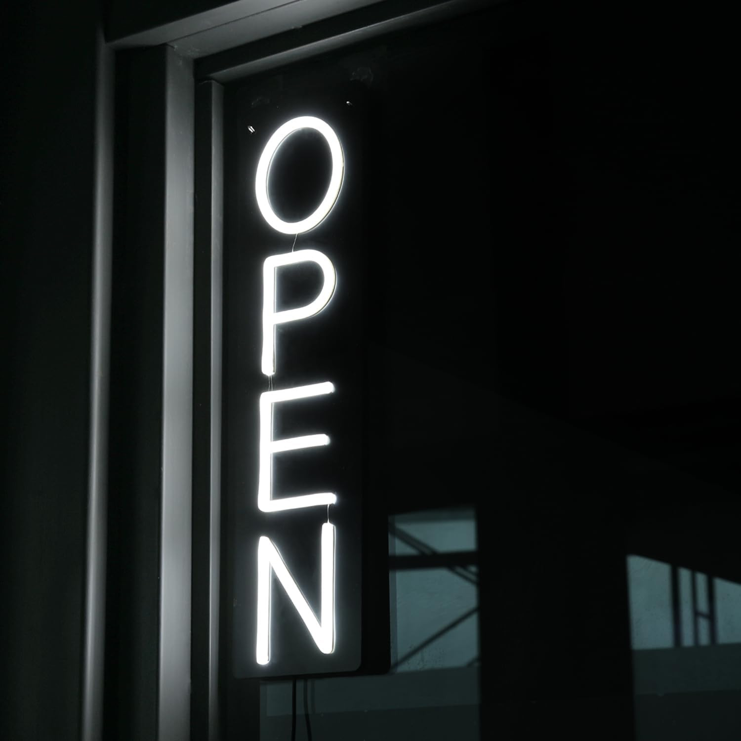 Open Signs for Business 12V/2A Ultra Bright LED Neon Open Sign 16 Inch Lighted O