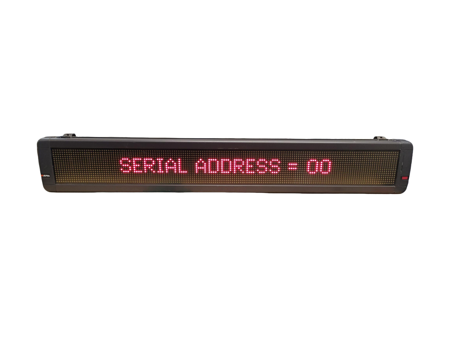 Ams Alpha 4160c Multicolor Programmable Led Indoor Sign Message Board No Remote