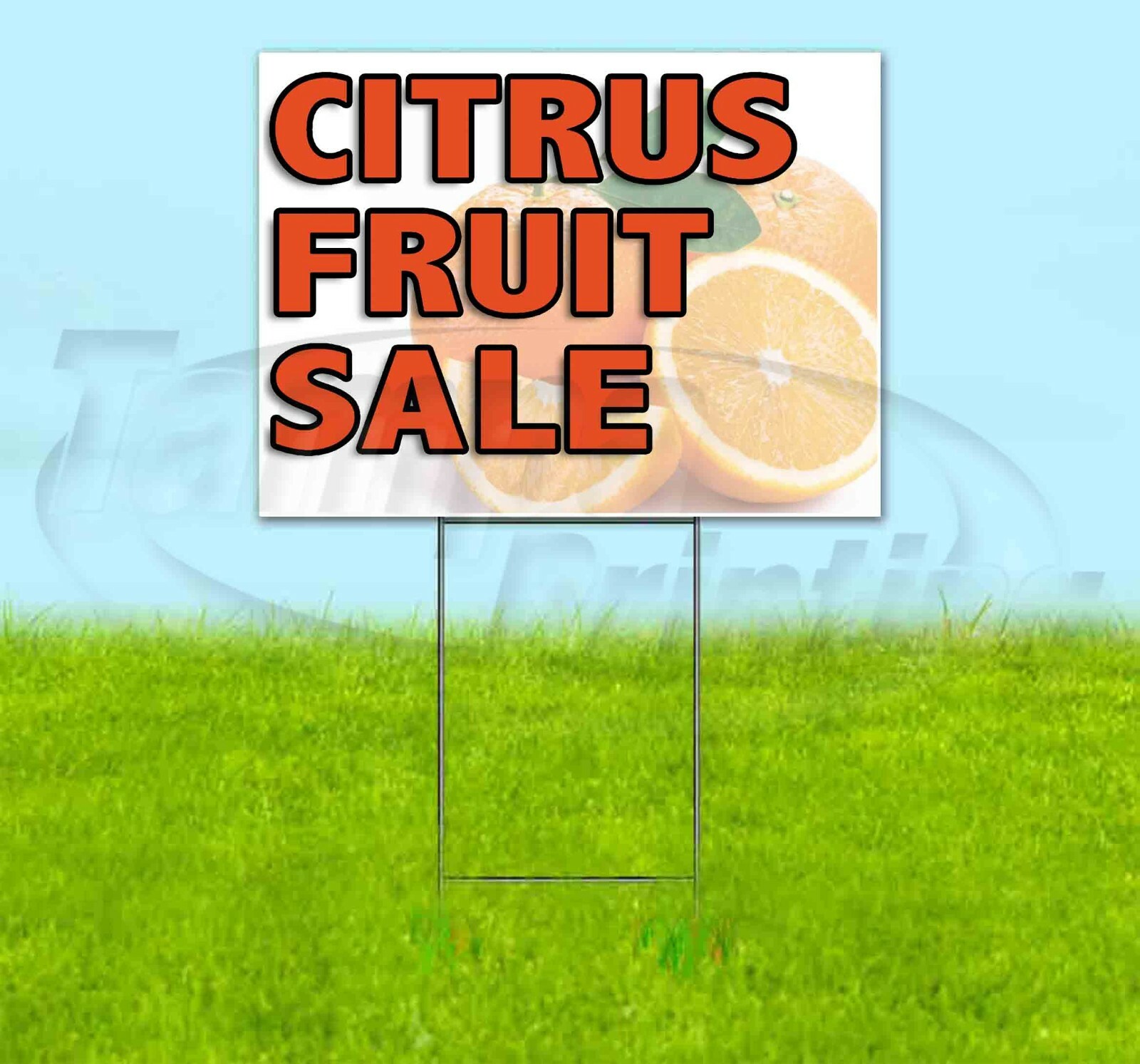 CITRUS FRUIT SALE 18×24 Yard Sign Corrugated Plastic Bandit Lawn Business USA
