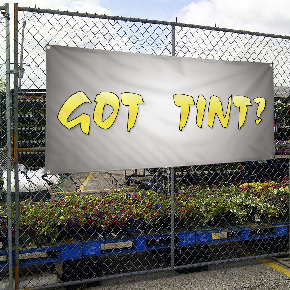 Vinyl Banner Multiple Sizes Got Tint Outdoor Advertising Printing C Outdoor