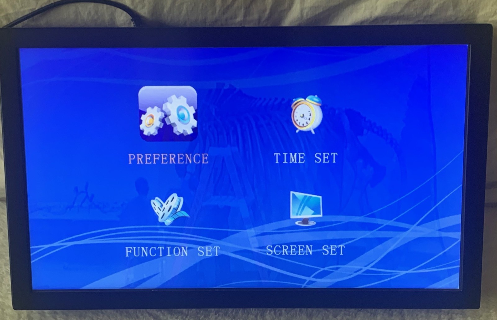 15.6 Touch Interactive LCD Advertising Player Model #: DS-156HDT w/ Pwr & Remote