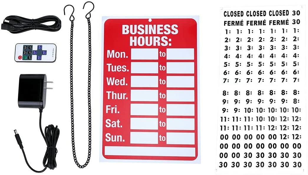 OPEN Sign Oval LED For Business Window 10 Flashing & Scrolling Modes 20&Prime; x 10&Prime;