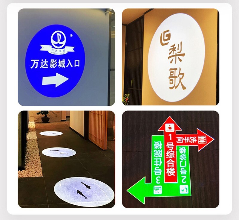35W Custom Gobo Remote Control IP65 LED Logo AD Show Projector Advertising Light