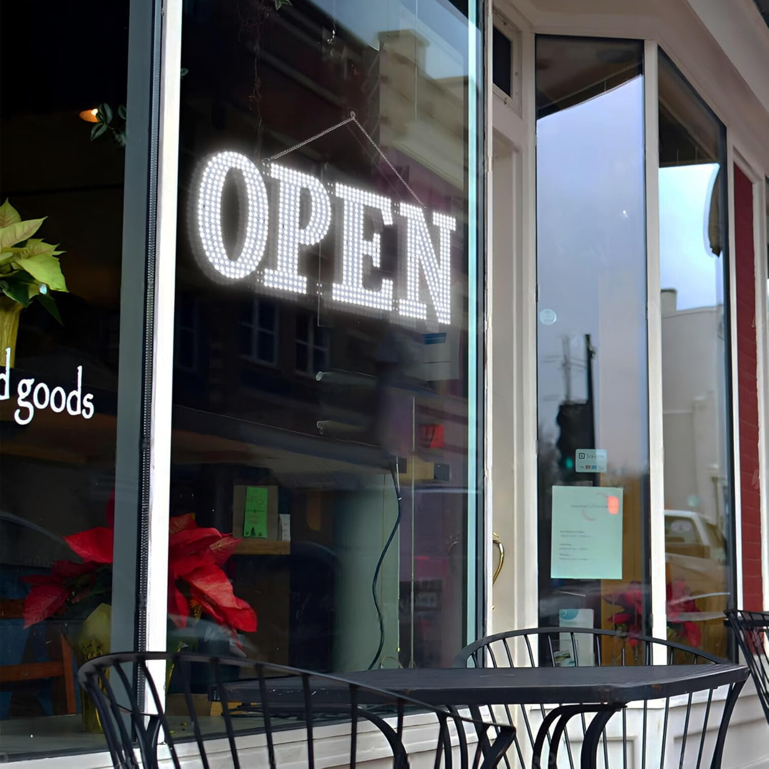 Led Open Signs for Business 40X14In Big Open Sign Led W/Remote Control Window Wa