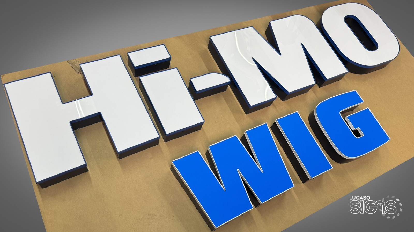 Custom Business Signs Illuminated Led Channel Letters Storefront Outdoor Signage