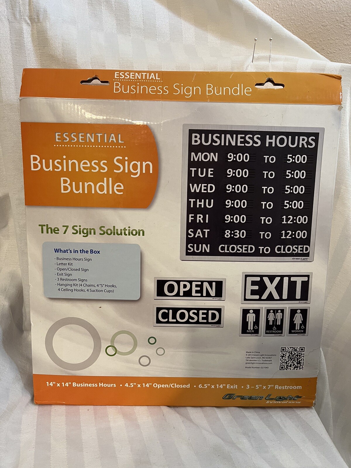 Essential Business Sign Bundle The 7 Sign Solution New
