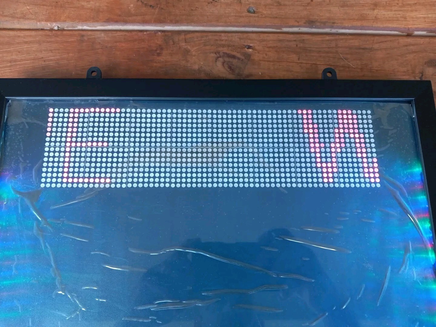 Scrolling Welcome Message Board 21×15