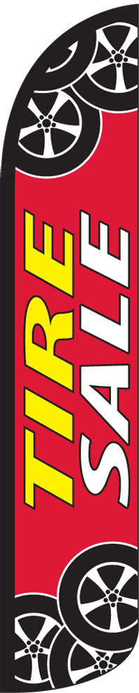 Tire Sale 15&prime; Tall Windless Swooper Feather Banner Flag & Pole Kit