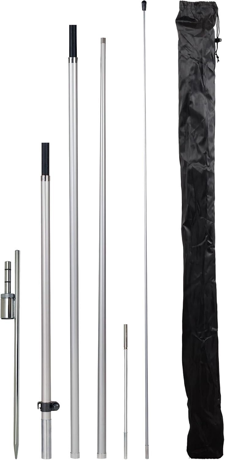 Lightweight Outdoor Banner Flag Pole – Visibility Solution
