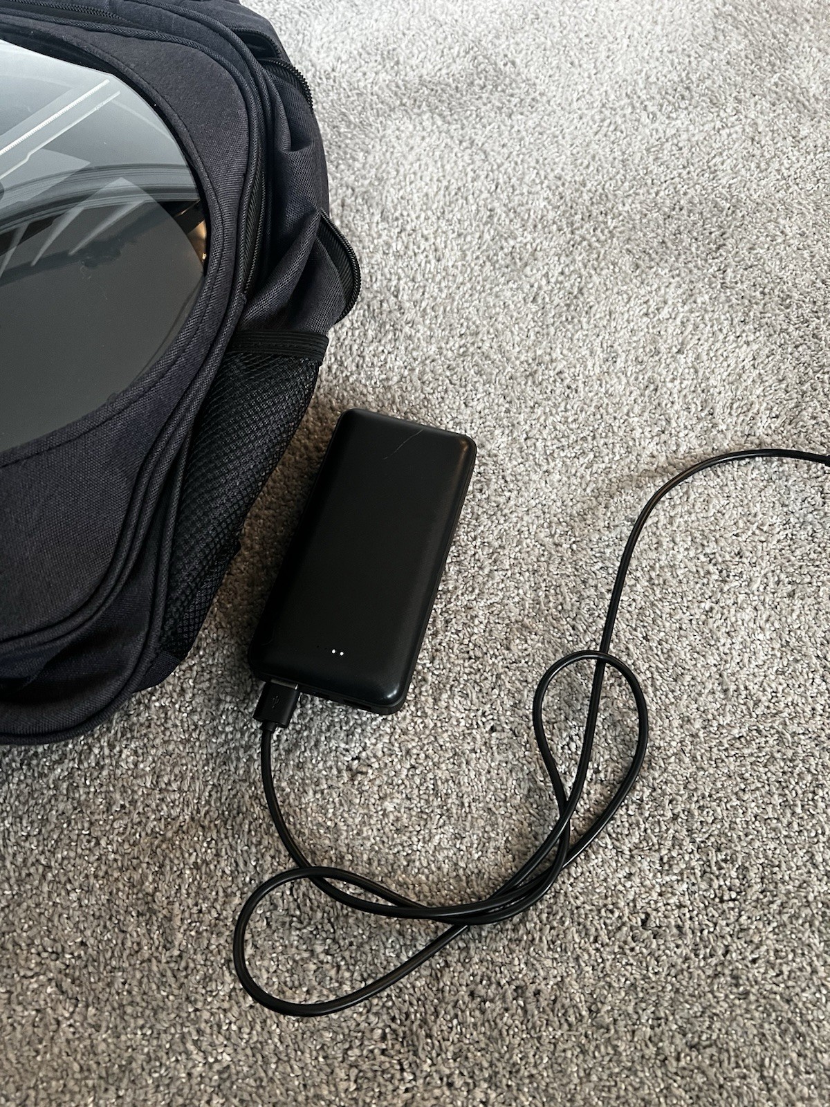 Holographic Fan Backpack With Battery Pack – Marketing Display Slight Used