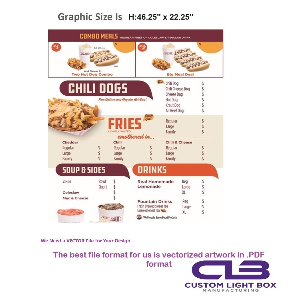 LED Outdoor Menu Board | ModuLite – 48 48 | 2sw | 5-Day Manufacturing Lead Time1