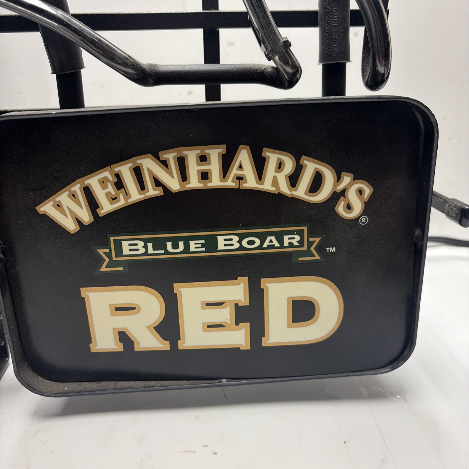 Vintage Fallon Neon -Weinhards Blue Boar Red sign – Read!!!
