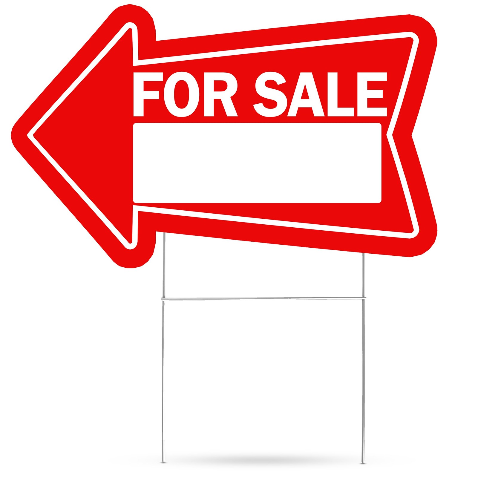 Huge Large For Sale Arrows Yard Sign Double Sided With Stake Stand Large 22 I…