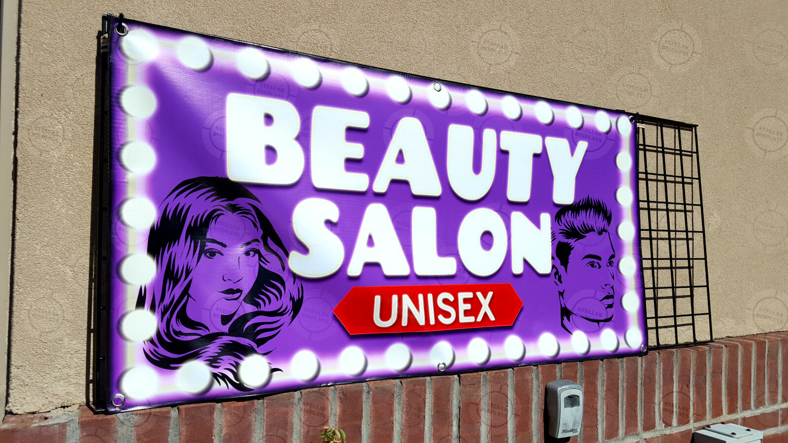 BEAUTY SALON Unisex Banner Lona Open Sign Beauty Hair Boutique Display Poster
