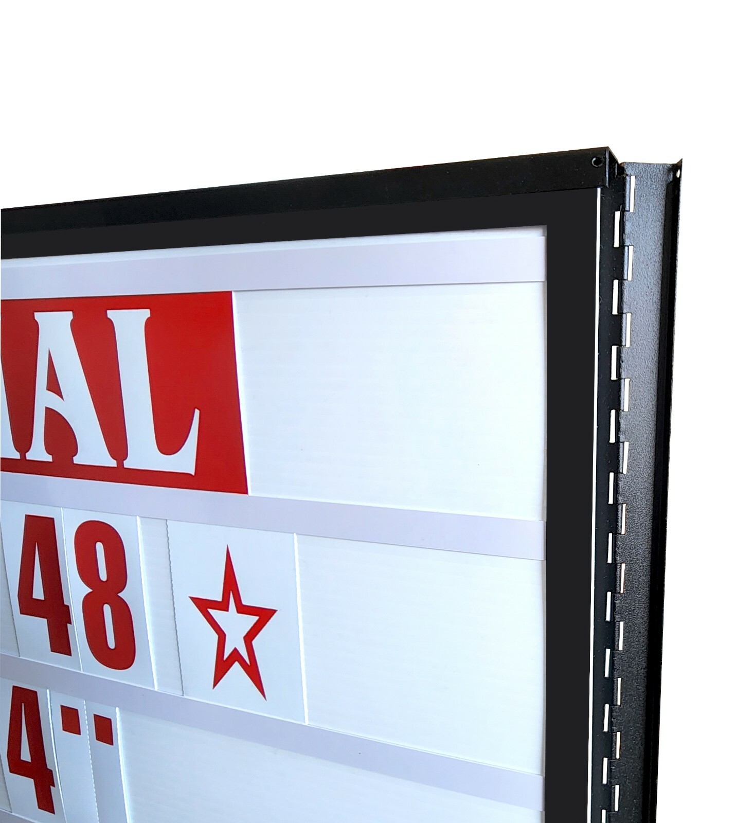 4&Prime; Outdoor Changeable Letter Message Board Marquee sign with Metal Frame 32×48 V