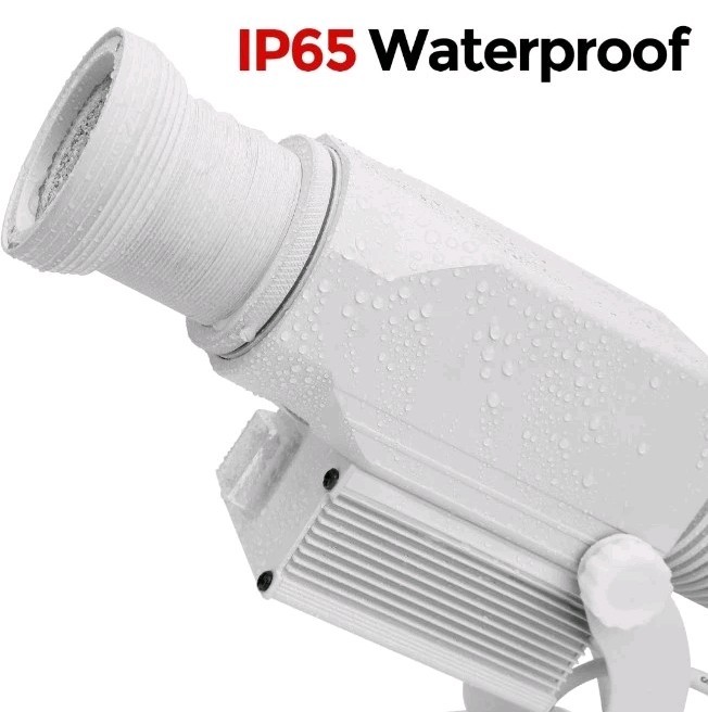 HILITING 15W LED Logo GOBO 2400 Lumens Rotating Projector Outdoor IP65 Waterp…