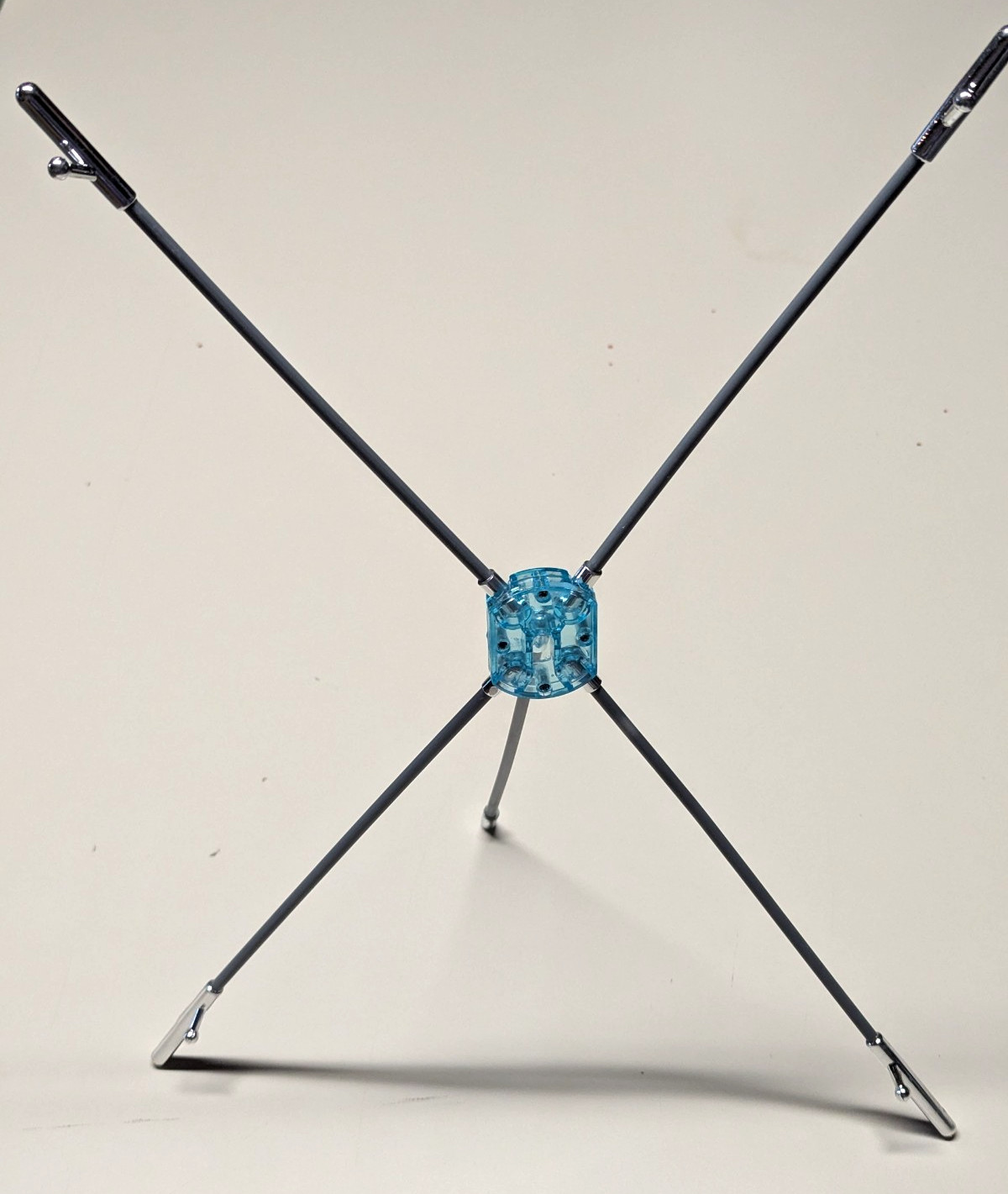 Tabletop Display Sign Holder w/ Fiberglass Frame Mini X-Banner Stand 10×16 – NEW
