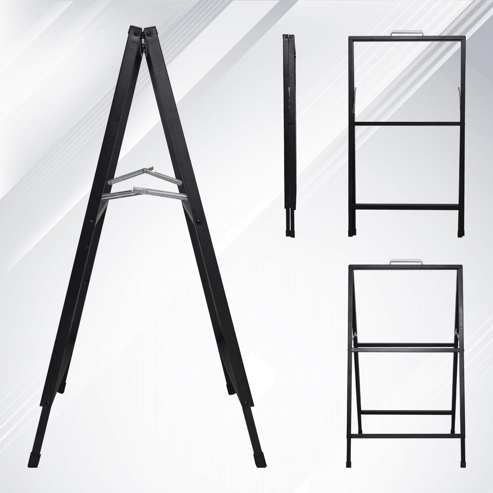 Sidewalk A Frame Business Sandwich Sign Outdoor Portable Sign Stand Poster Frame