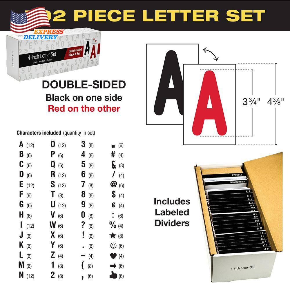 Excello 37 In. X 36 In. Swinging Message Board Sign Black