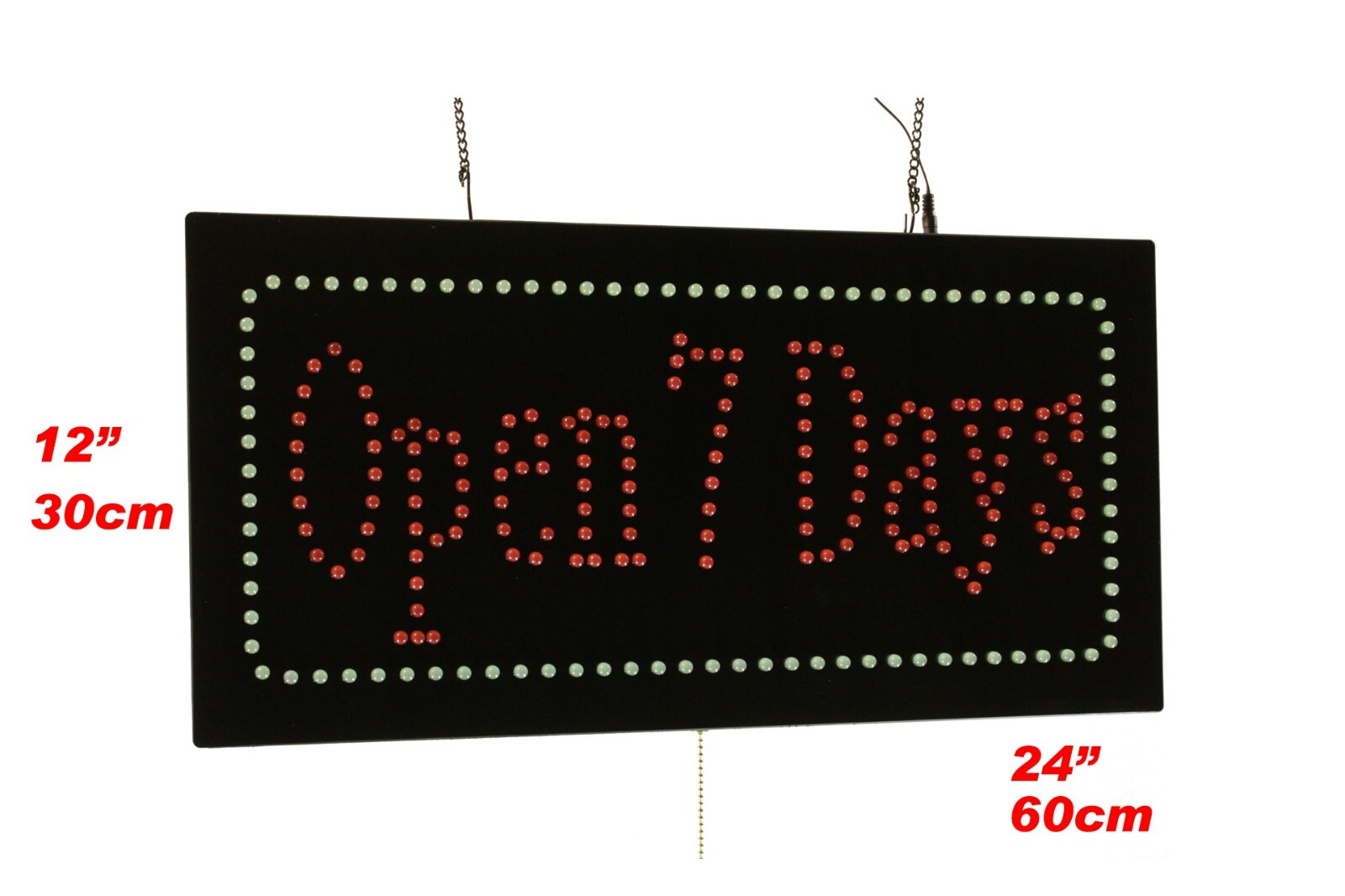 Open 7 Days Sign Neon Sign LED Open Sign Store Sign Business Sign Window Sign