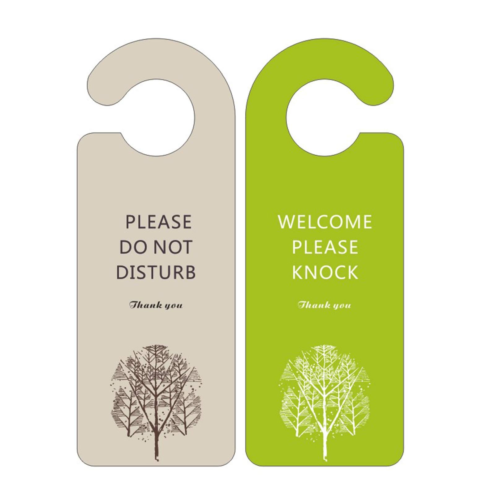 Do Not Disturb Door Hanger Sign, Please Do Not Disturb Door Knob Sign for Mee…