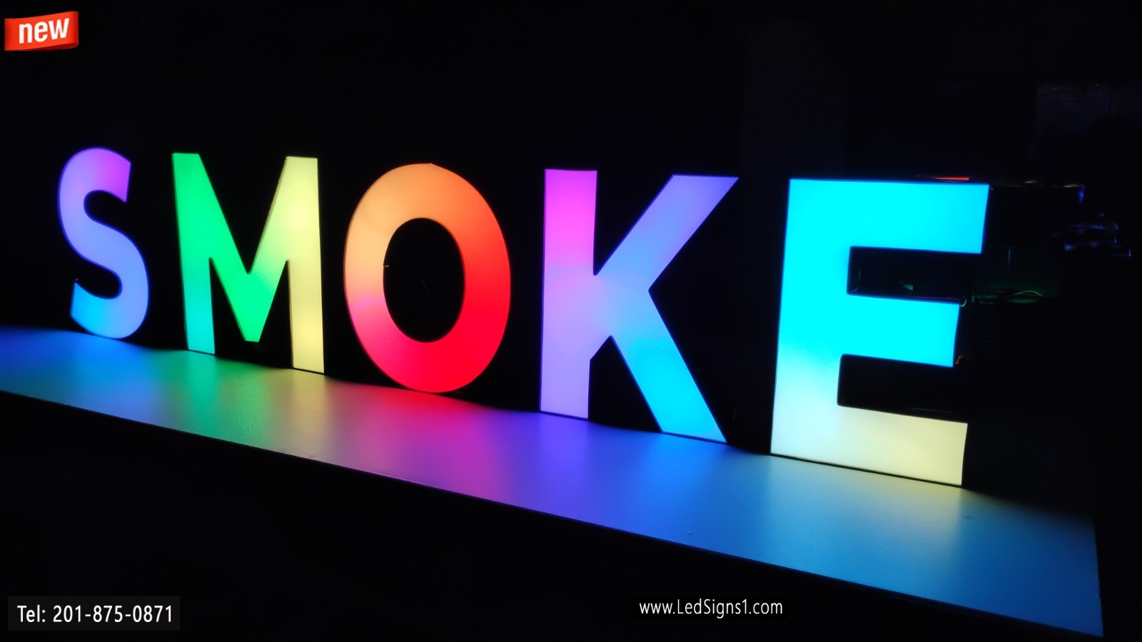 New Magic Color RGB Channel Letter Custom Made, 20 Inches ( Read Description )