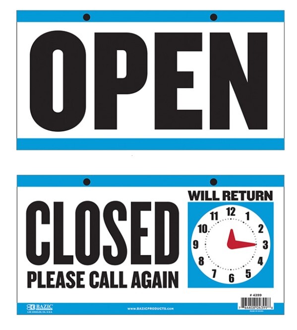 9×12&Prime; In/Outdoor Sign for Home Business Security Waterproof Durable Plastic x5pk